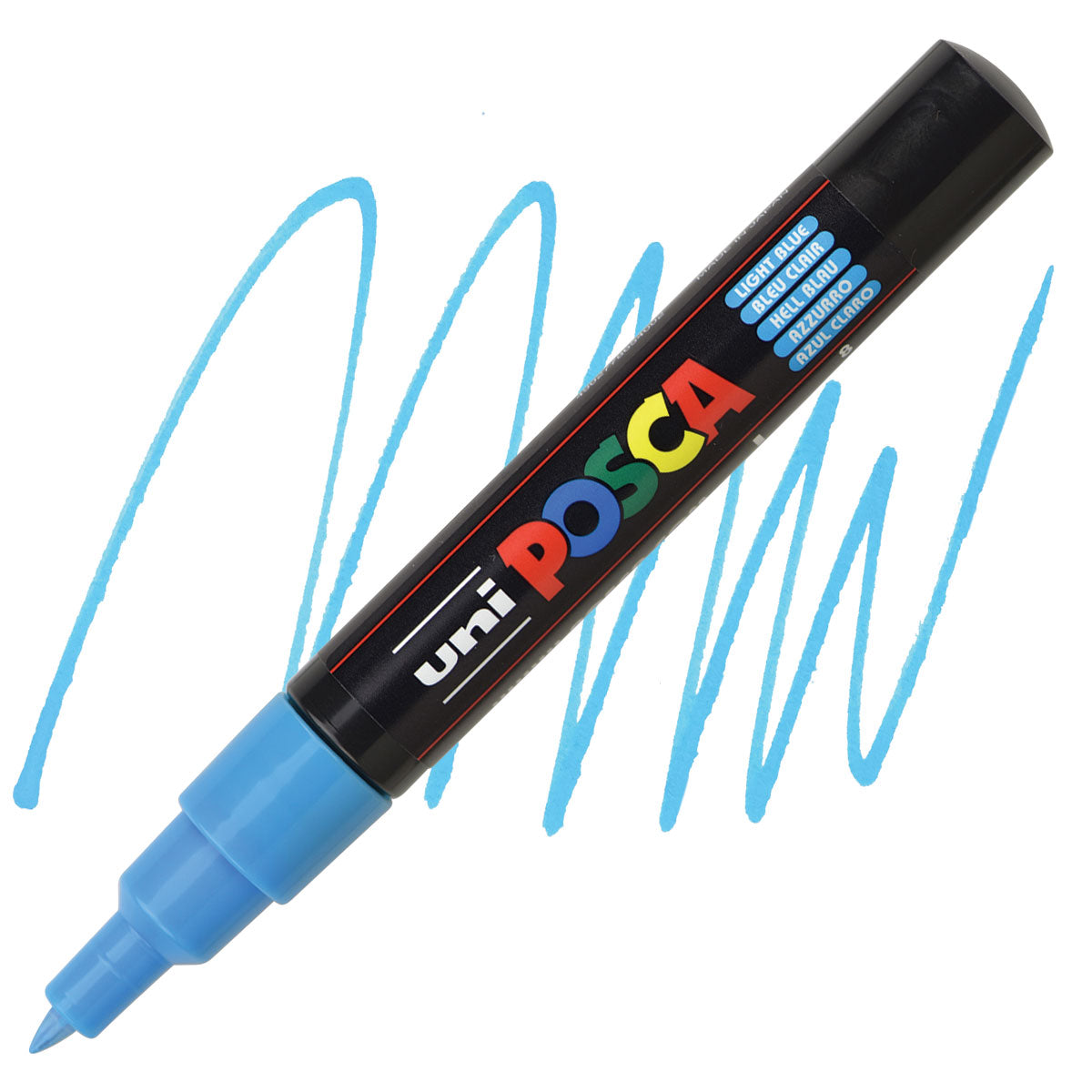 CANETA POSCA PC-1M 08 AZUL CLARO