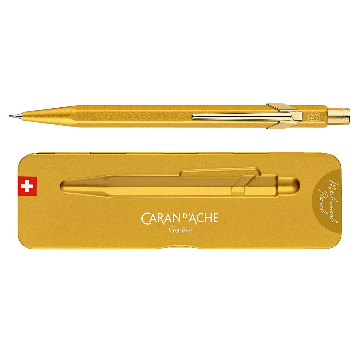 LAPISEIRA 0,7mm CARAN DACHE 844 CLASSIC GOLDBAR