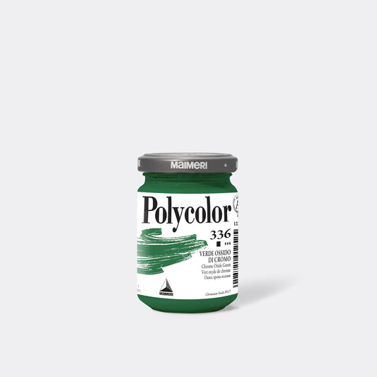 ACRILICA MAIMERI POLYCOLOR 140ML 336 CHROME OXIDE GREEN