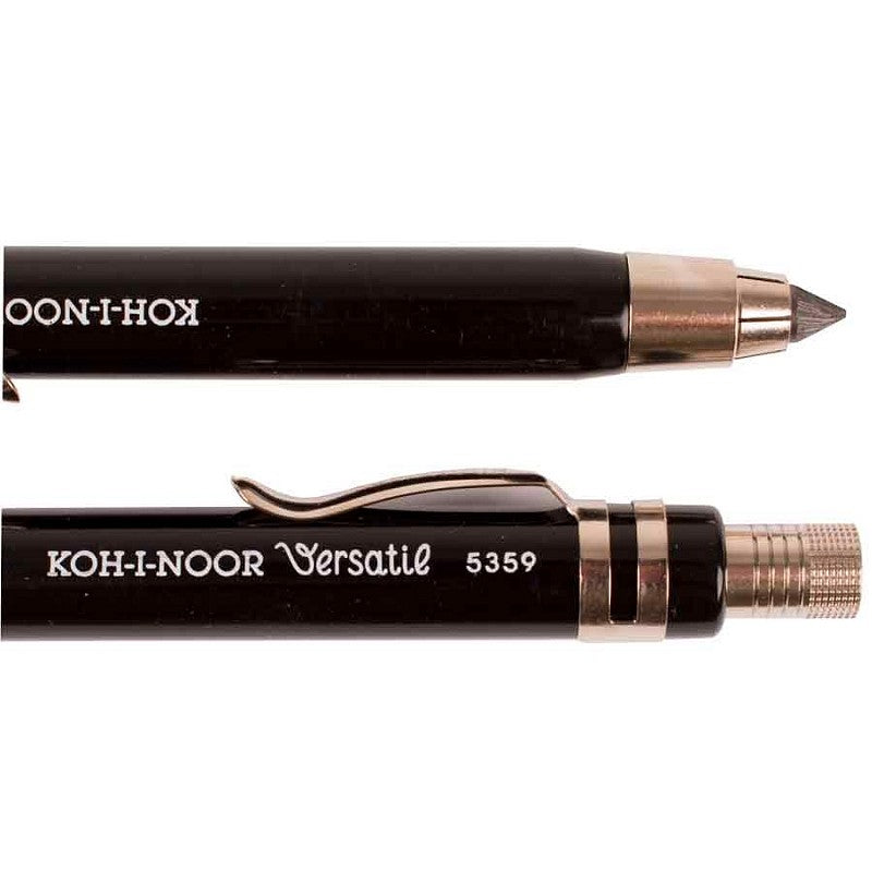 LAPISEIRA 5,6mm KOH-I-NOOR 5359P PRETA METAL C/ CLIP