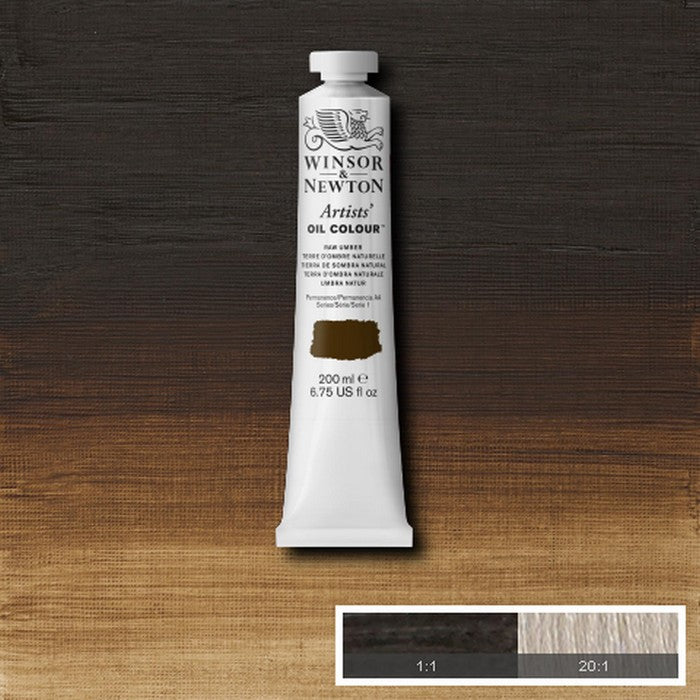 OLEO WINSOR NEWTON ARTISTS 200ML 554 RAW UMBER S1