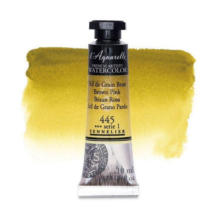 AQUARELA SENNELIER L'AQUARELLE 445 BROWN PINK 10ML S1