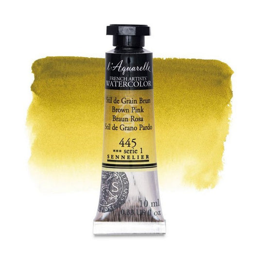 AQUARELA SENNELIER L'AQUARELLE 445 BROWN PINK 10ML S1