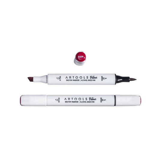 MARCADOR ARTOOLS PICTOM PONTA DUPLA ARGILE (R338)