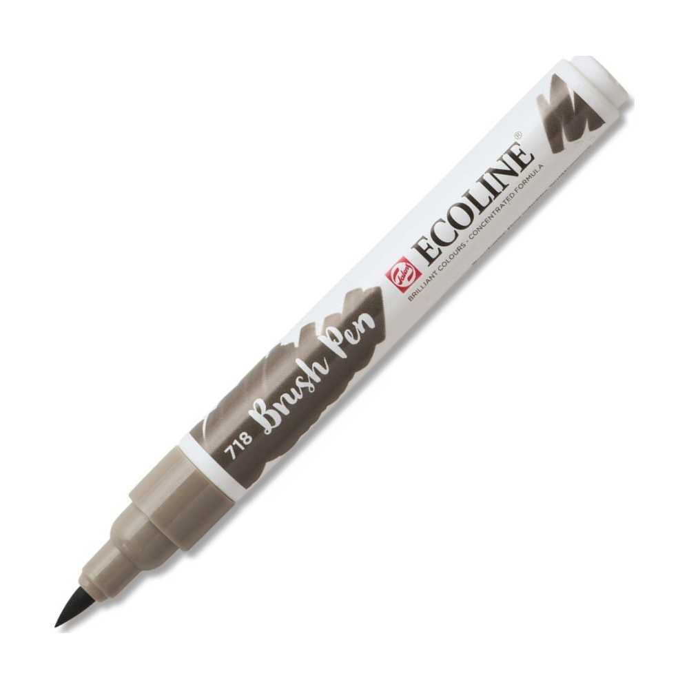 ECOLINE BRUSH PEN 718 WARM GREY
