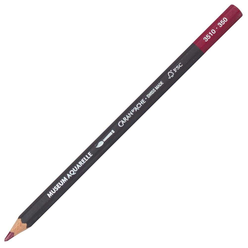 LAPIS AQUARELAVEL CARAN D´ACHE MUSEUM 350 ROUGE POURPRE  3510350