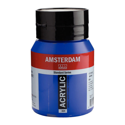 ACRILICA TALENS AMSTERDAM 500ml 504 ULTRAMARINE