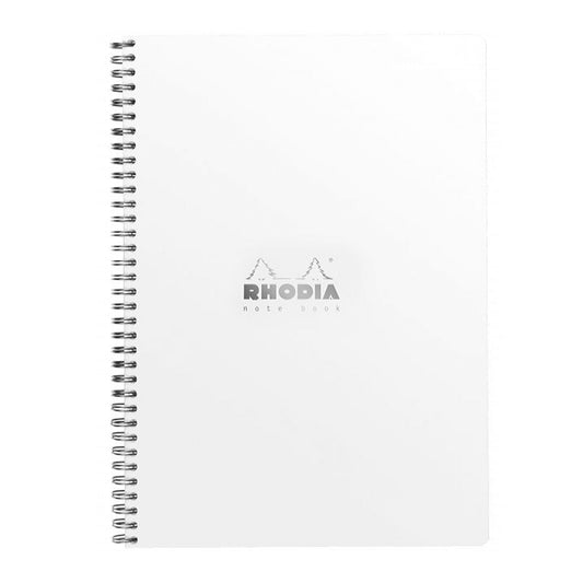 NOTE BOOK RHODIA 22X29,7 80G C/80 WHITE QUADRICULADO