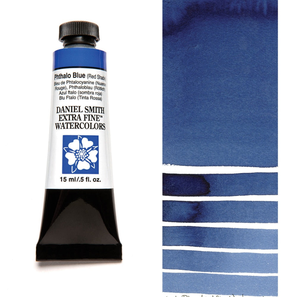 AQUARELA DANIEL SMITH 05ml EXTRA FINE Phthalo Blue (Red Shade) 119