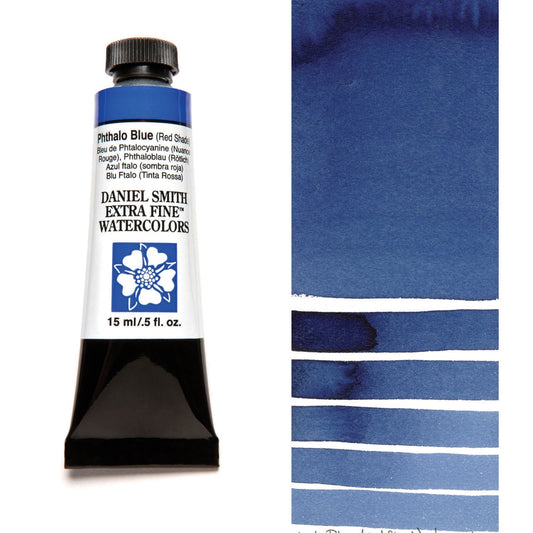 AQUARELA DANIEL SMITH 05ml EXTRA FINE Phthalo Blue (Red Shade) 119