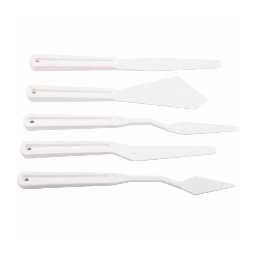 ESPATULA PLASTICA 05 PEÇAS SINOART SFT068