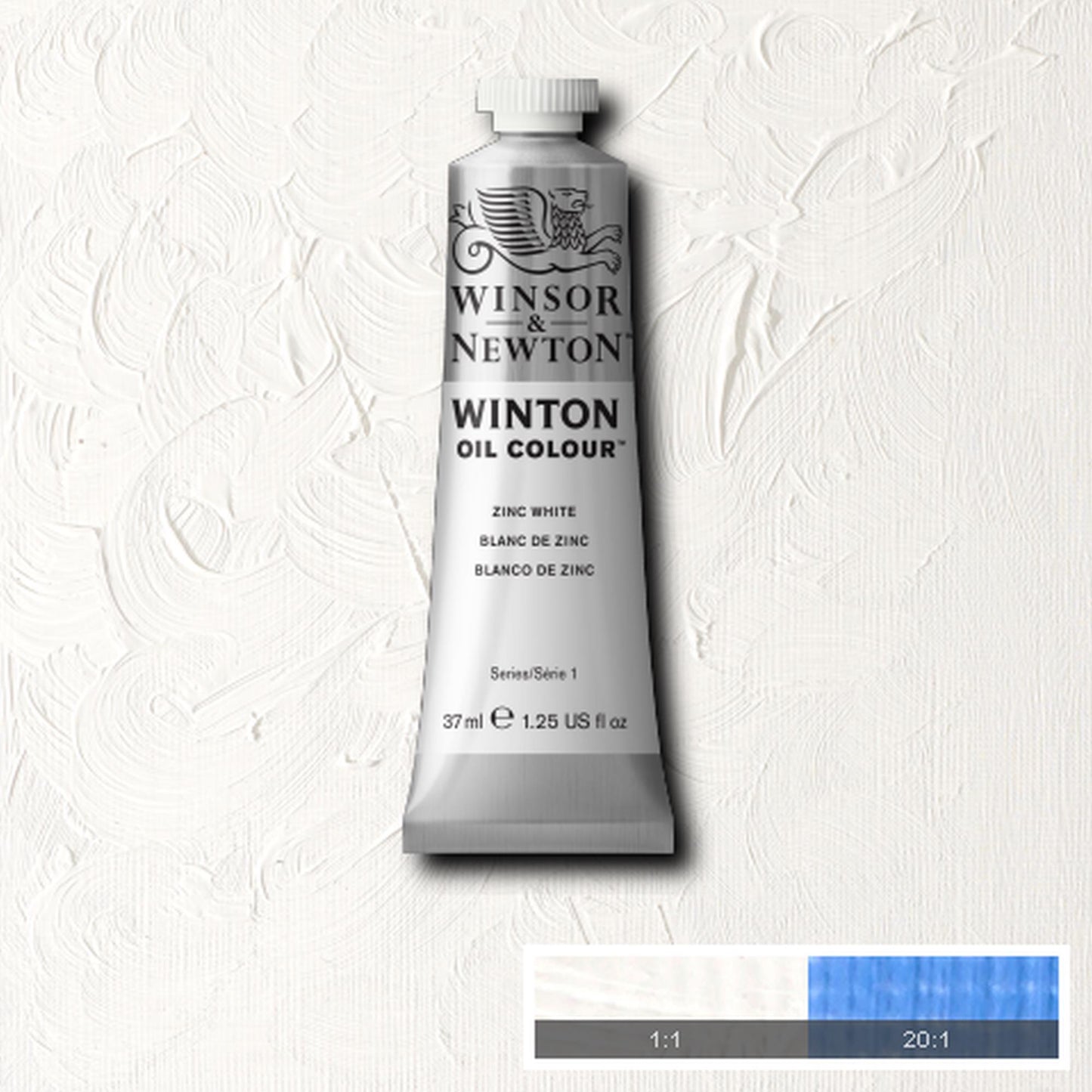 OLEO WINSOR NEWTON WINTON 37ML 748 ZINC WHITE