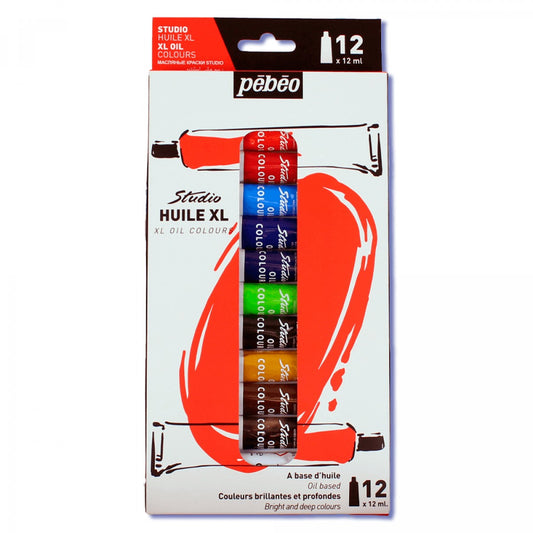 ESTOJO OLEO PEBEO XL 12 TUBOS 12ml