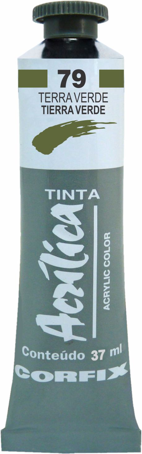 ACRILICA CORFIX 37ML 79 TERRA VERDE