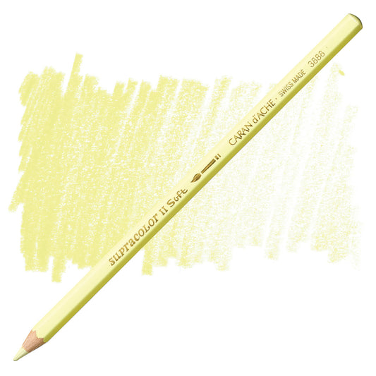 LAPIS AQUARELAVEL CARAN D´ACHE SUPRACOLOR 011 PALE YELLOW 3888011