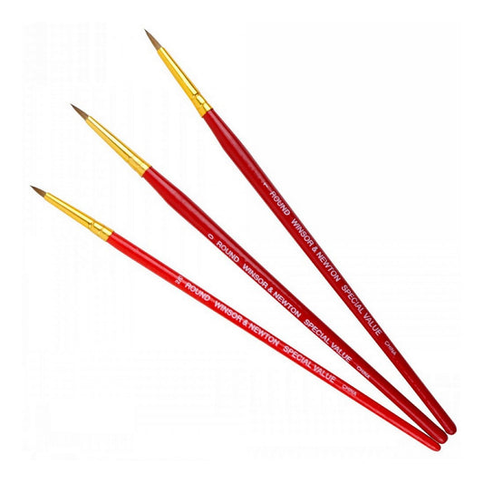 ESTOJO PINCEIS WINSOR NEWTON C/3 5296701 MARTA REDONDO