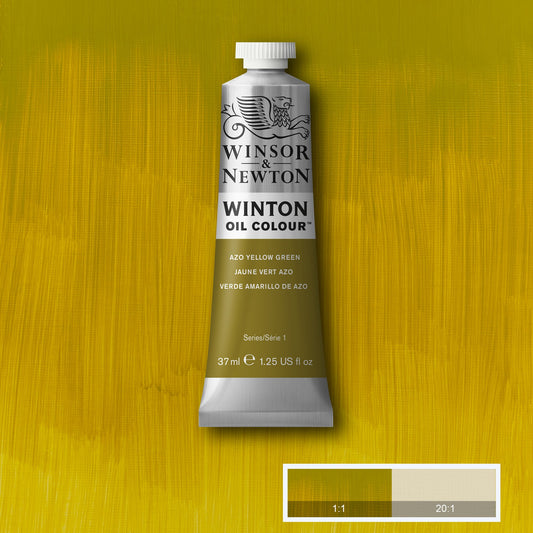 OLEO WINSOR NEWTON WINTON 37ML 280 AZO YELLOW GREEN