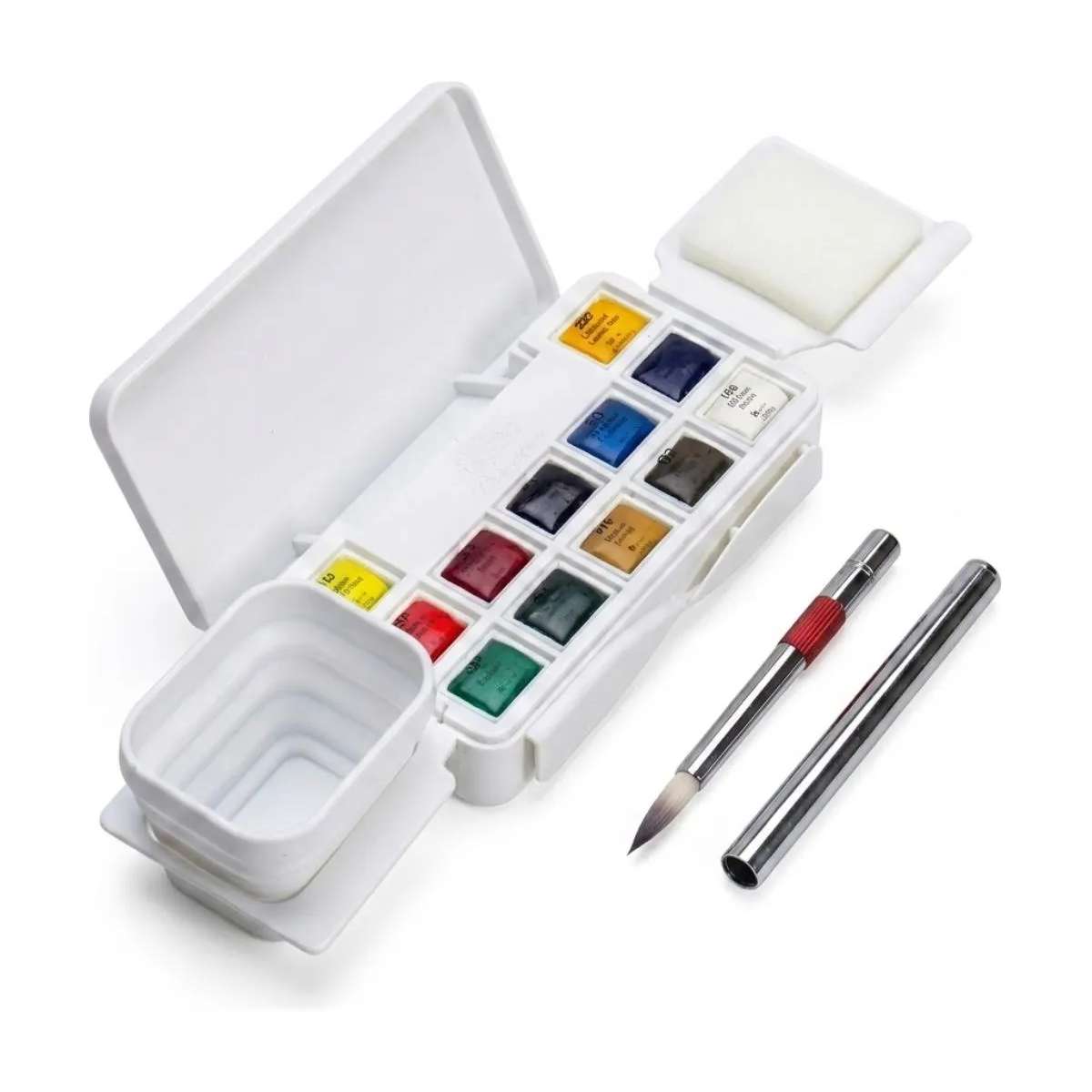 AQUARELA PHOENIX  12 CORES PASTILHA PWPS12 01