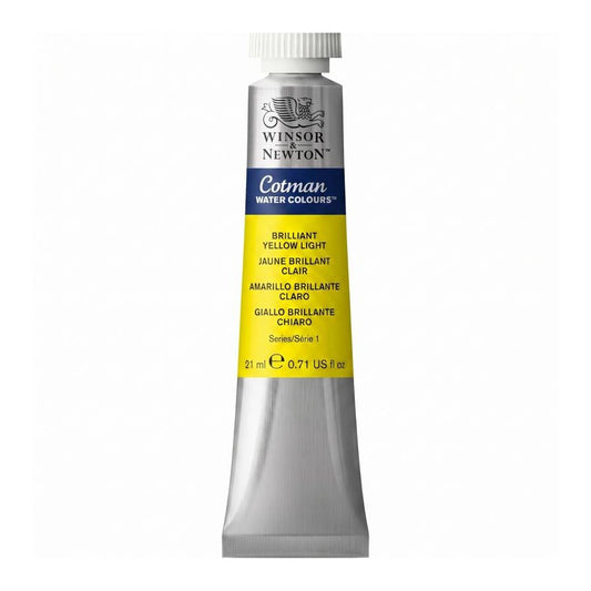 AQUARELA WINSOR NEWTON COTMAN 21ml BRILLIANT YELLOW LIGHT 0307334