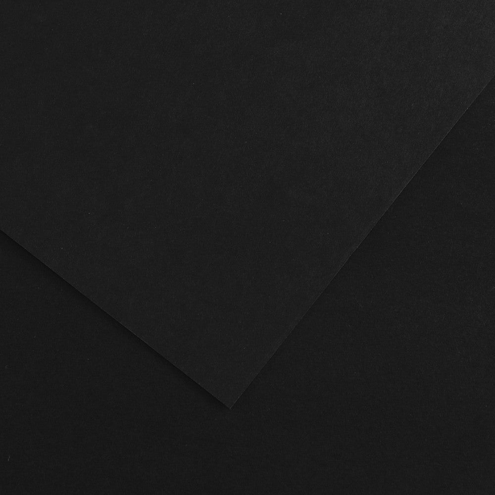 PAPEL CANSON COLOR 120G/M2 PRETO A4