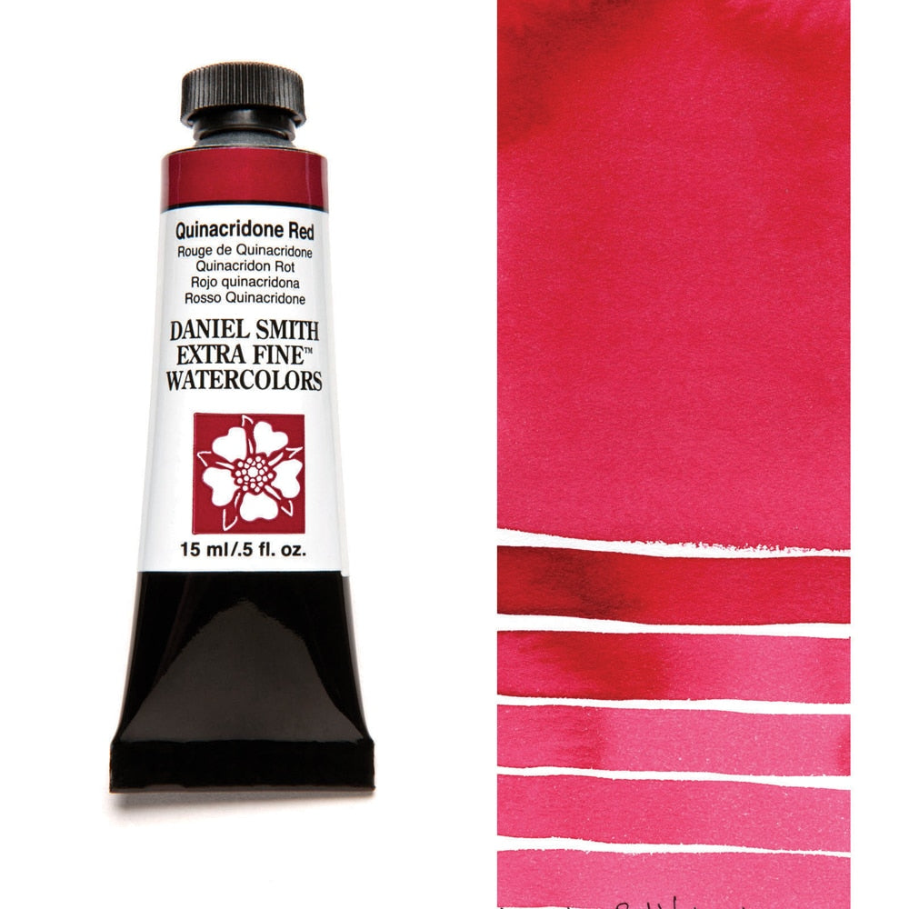 AQUARELA DANIEL SMITH 05ml EXTRA FINE Quinacridone Red 091