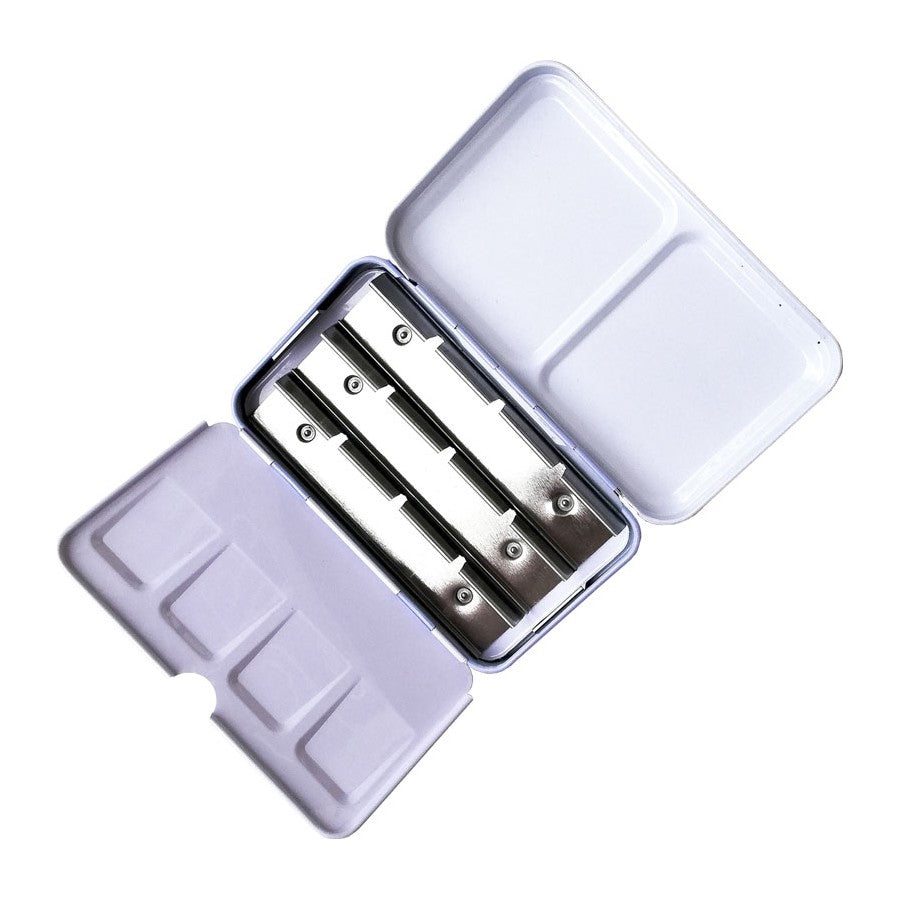 ESTOJO AQUARELA WHITE NIGHTS VAZIO 12 PANS METAL