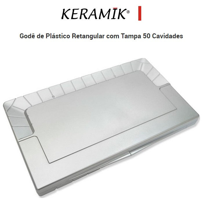 GODET C/ TAMPA 50 CAVIDADES 22,7x35cm KERAMIK15471