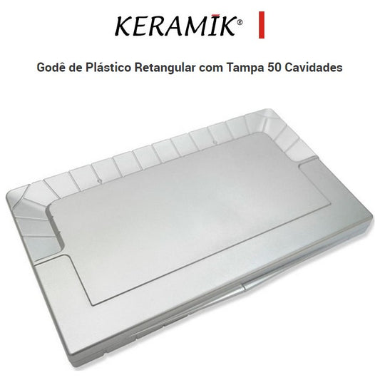 GODET C/ TAMPA 50 CAVIDADES 22,7x35cm KERAMIK15471