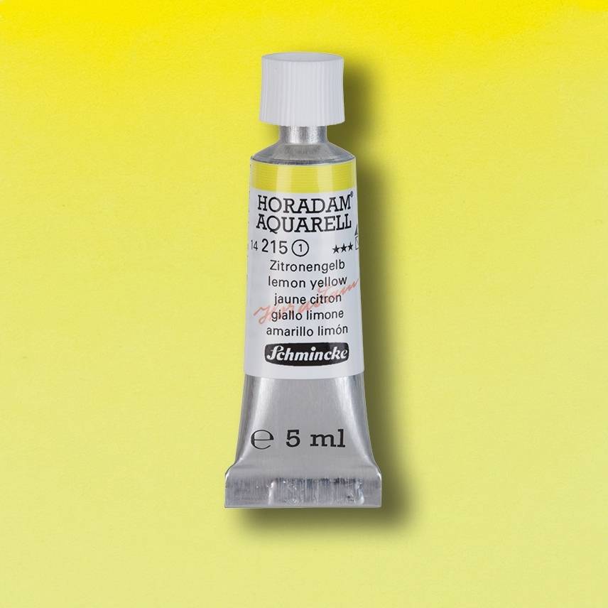AQUARELA SCHMINCKE HORADAM 5ml 215 Lemon Yellow S1