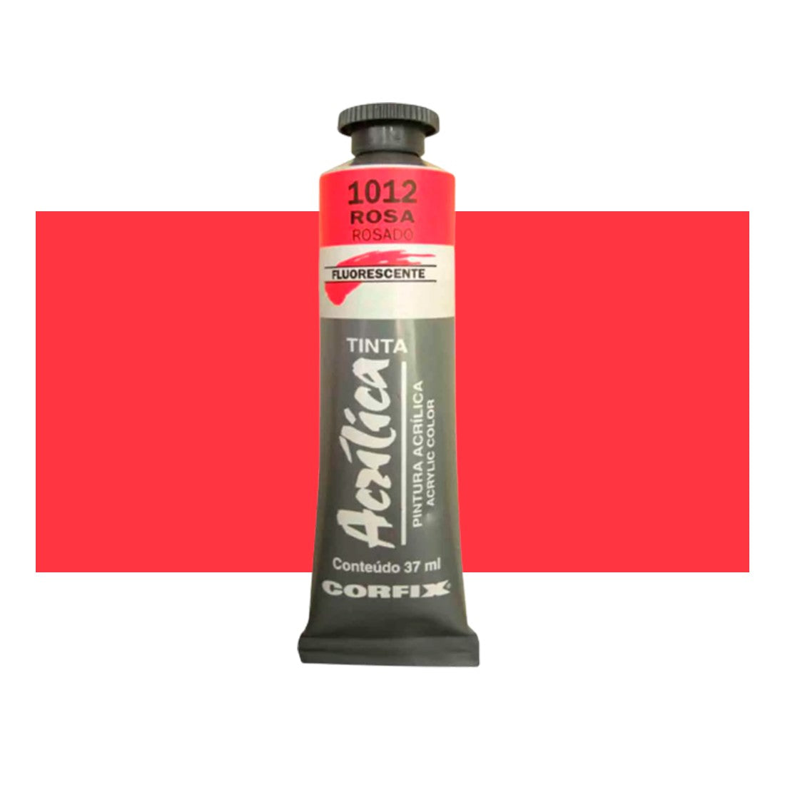 ACRILICA CORFIX FLUORESCENTE 37ML 1012 ROSA