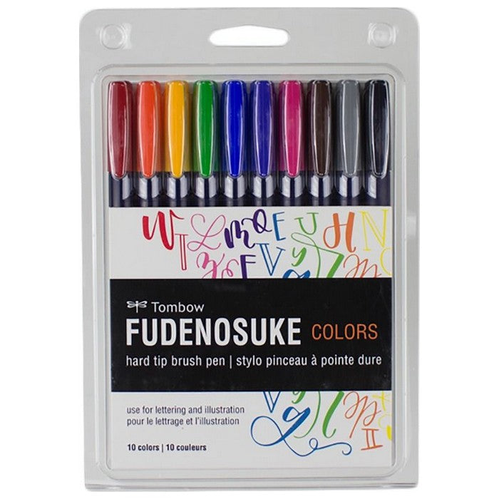 CANETA TOMBOW FUDENOSUKE C/ 10 CORES