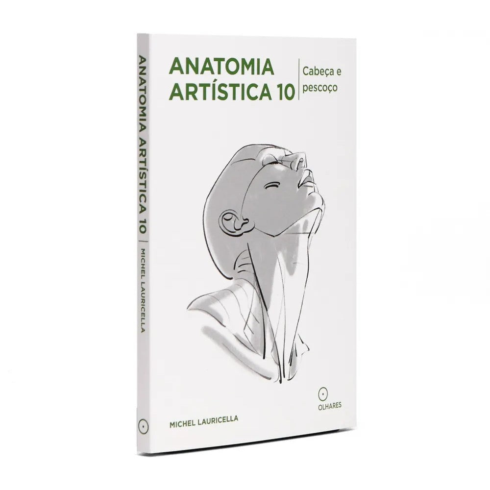 LIVRO "ANATOMIA ARTISTICA 10" CABEÇA E PESCOÇO MICHEL LAURICELLA