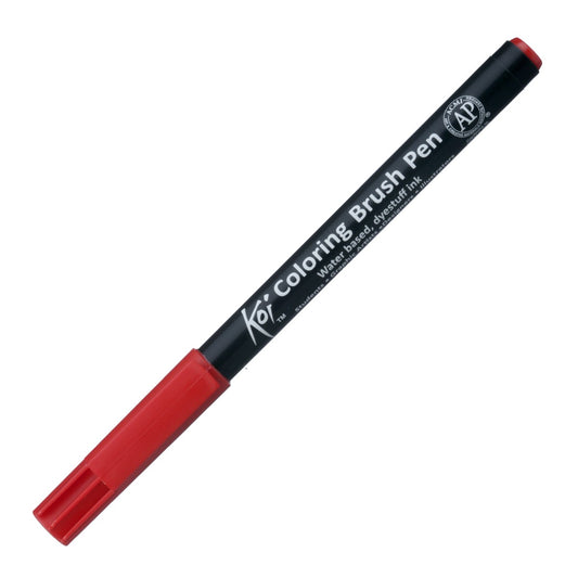 CANETA SAKURA KOI COLORING BRUSH 019 VERMELHO