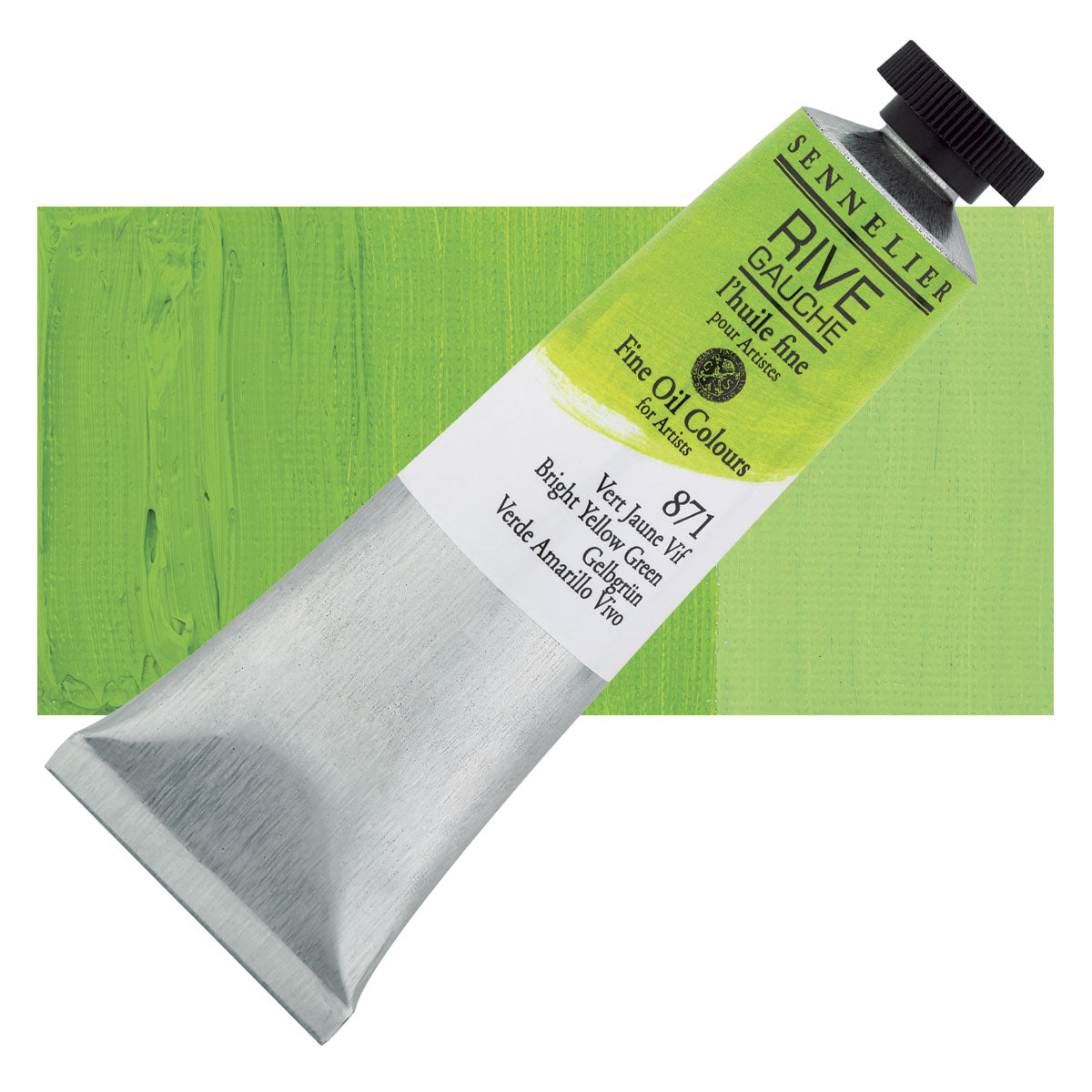 OLEO SENNELIER RIVE GAUCHE 40ML 871 BRIGHT YELLOW GREEN