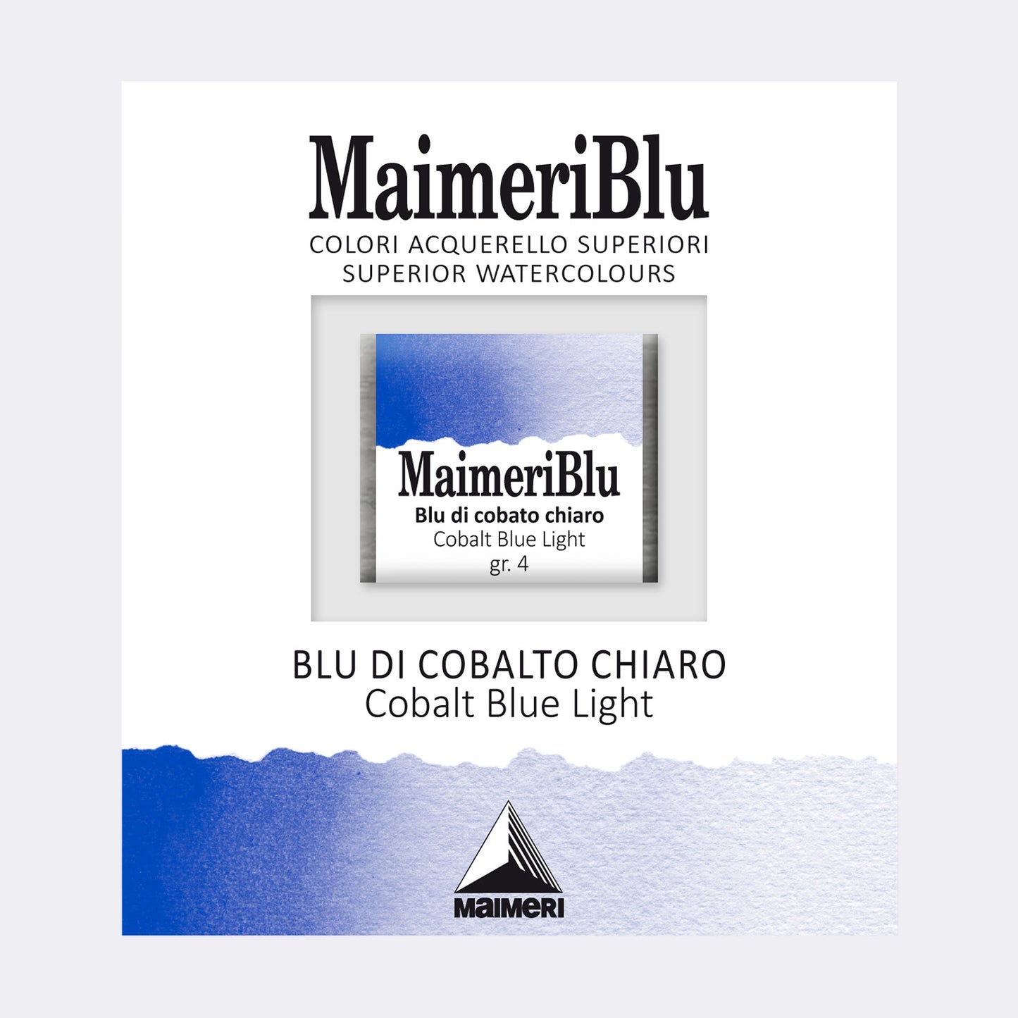 AQUARELA MAIMERIBLU ARTISTS HALF PAN 373 COBALT BLUE LIGHT