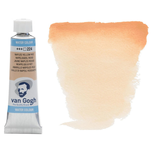 AQUARELA TALENS VAN GOGH 224 NAPLES YELLOW RED 10ML