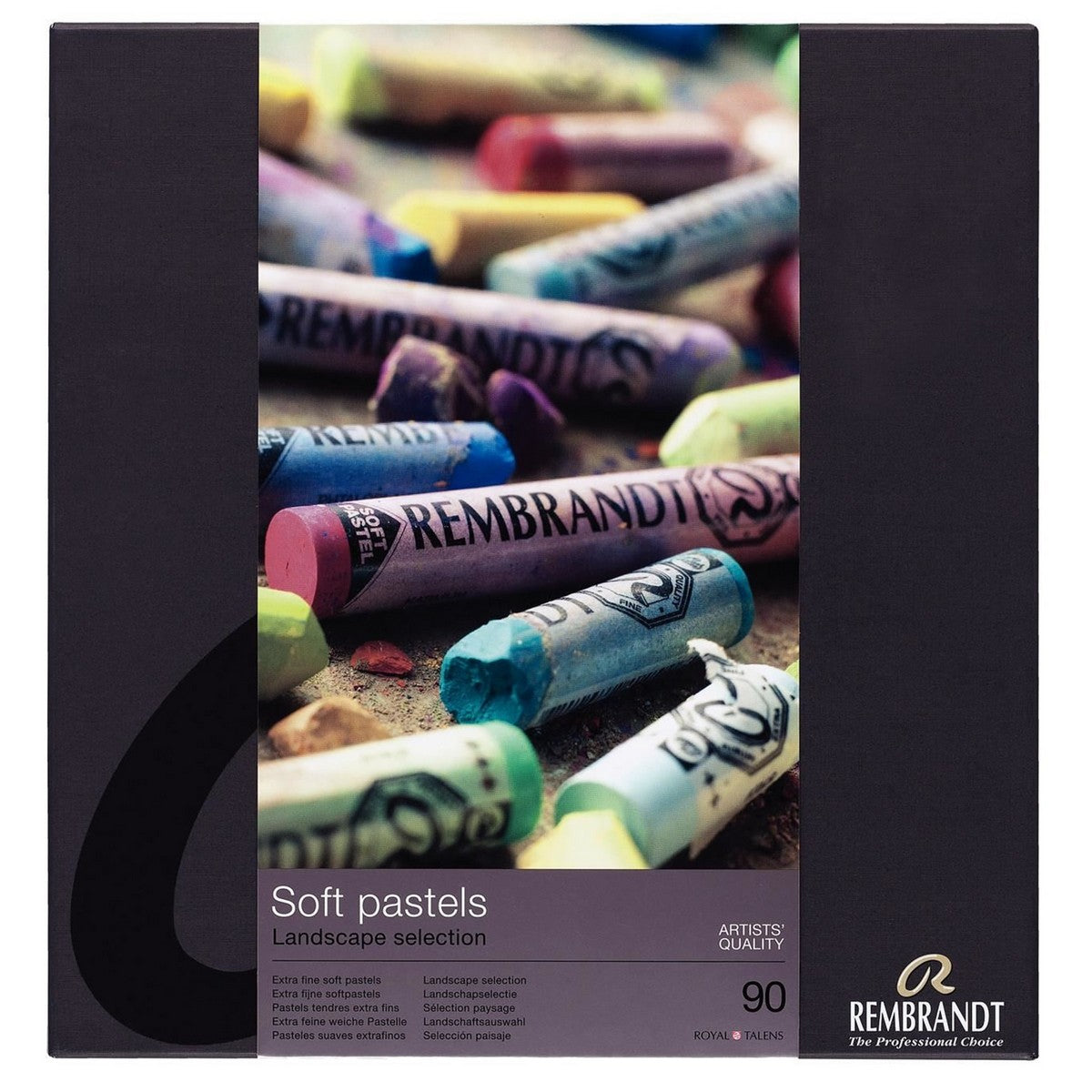 PASTEL SECO SOFT TALENS REMBRANDT 090 CORES LANDSCAPE TALENS