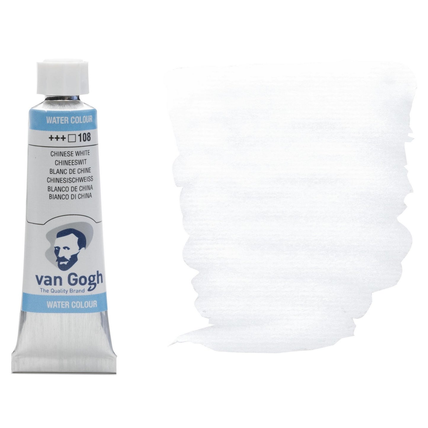 AQUARELA TALENS VAN GOGH 108 CHINESE WHITE 10ML