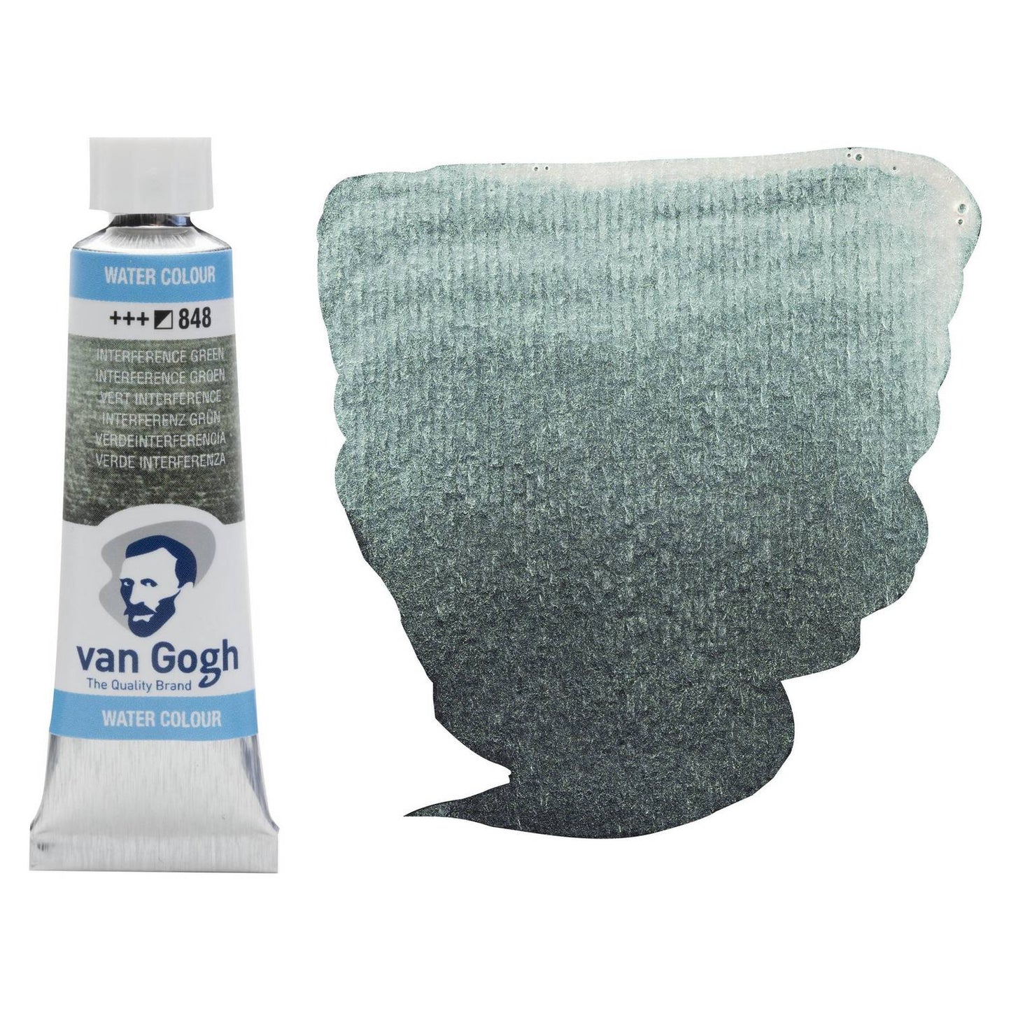 AQUARELA TALENS VAN GOGH 848 INTERFERENCE GREEN 10ML