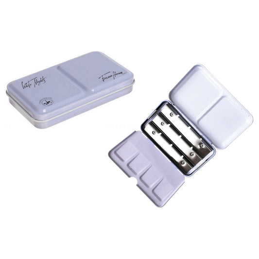 ESTOJO AQUARELA WHITE NIGHTS VAZIO 12 PANS METAL