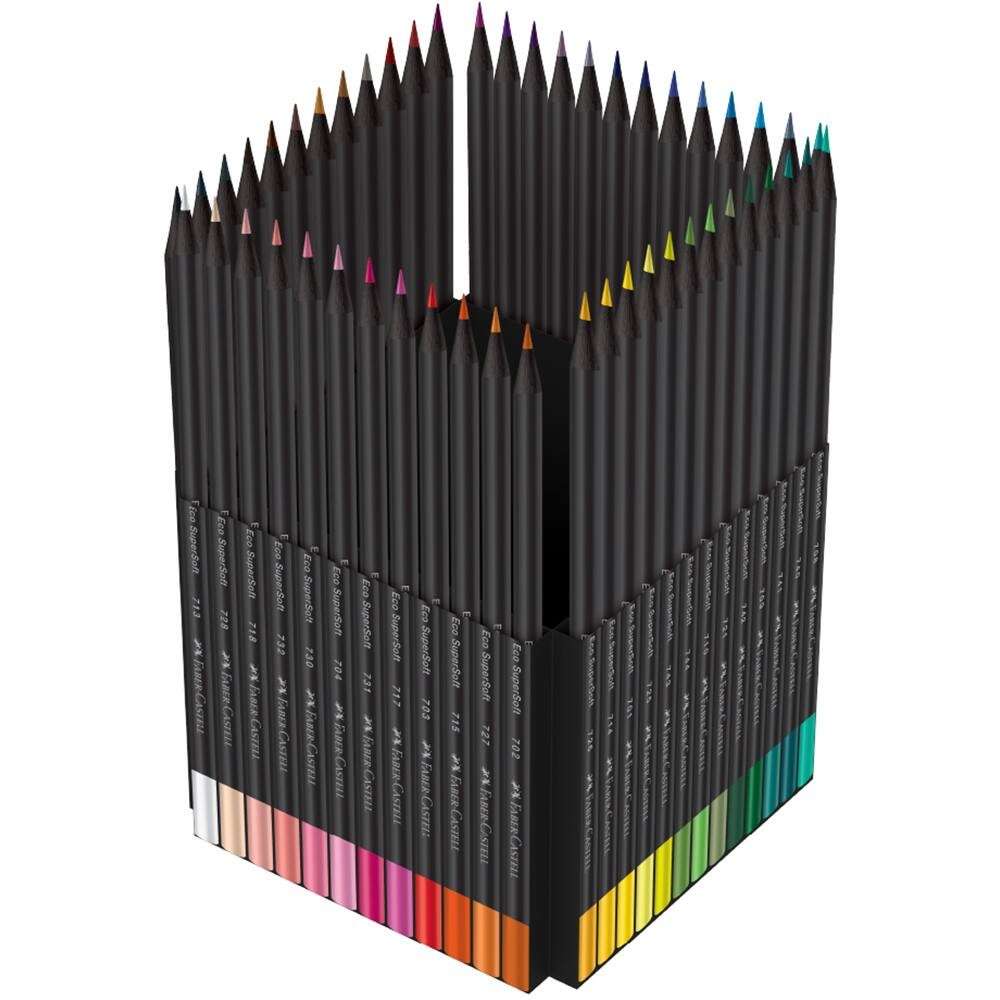 LAPIS COR FABER SUPERSOFT 050 CORES PAPELÃO