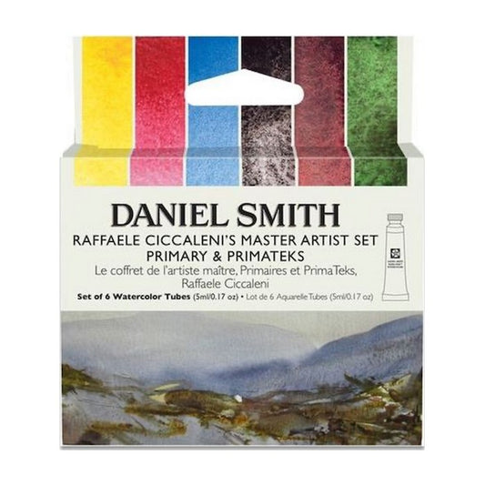 ESTOJO AQUARELA DANIEL SMITH RAFFAELE CICCALENIS PRIMARY PRIMATEK  C/ 06 5ML