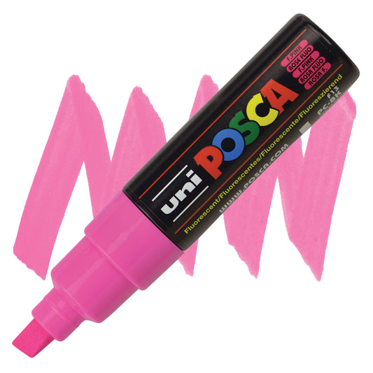 CANETA POSCA PC-8K F13 FLUO ROSA