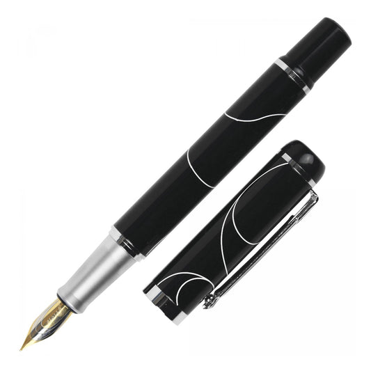 CANETA TINTEIRO YIREN F BLACK 828