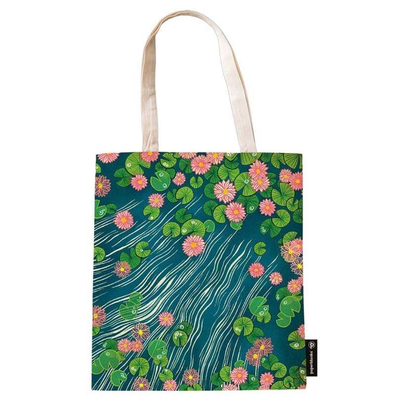 PAPERBLANKS CANVAS BAG LOTUS RIVER PA1573-5