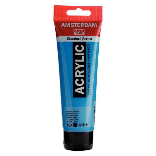 ACRILICA TALENS AMSTERDAM 120ml 564 AZUL BRILHANTE