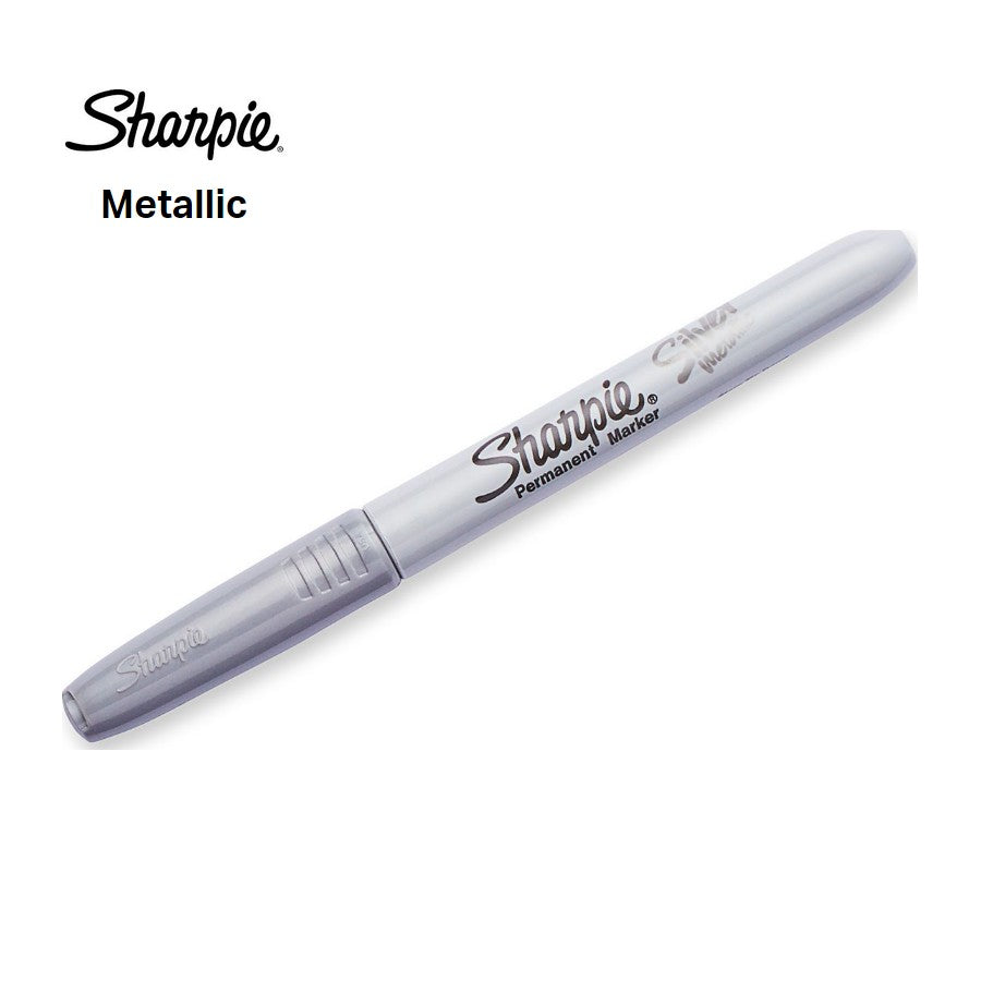 CANETA SHARPIE FINE METALLIC SILVER