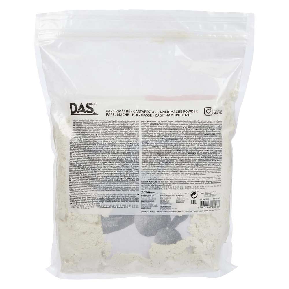 PAPEL MACHE DAS 01kg