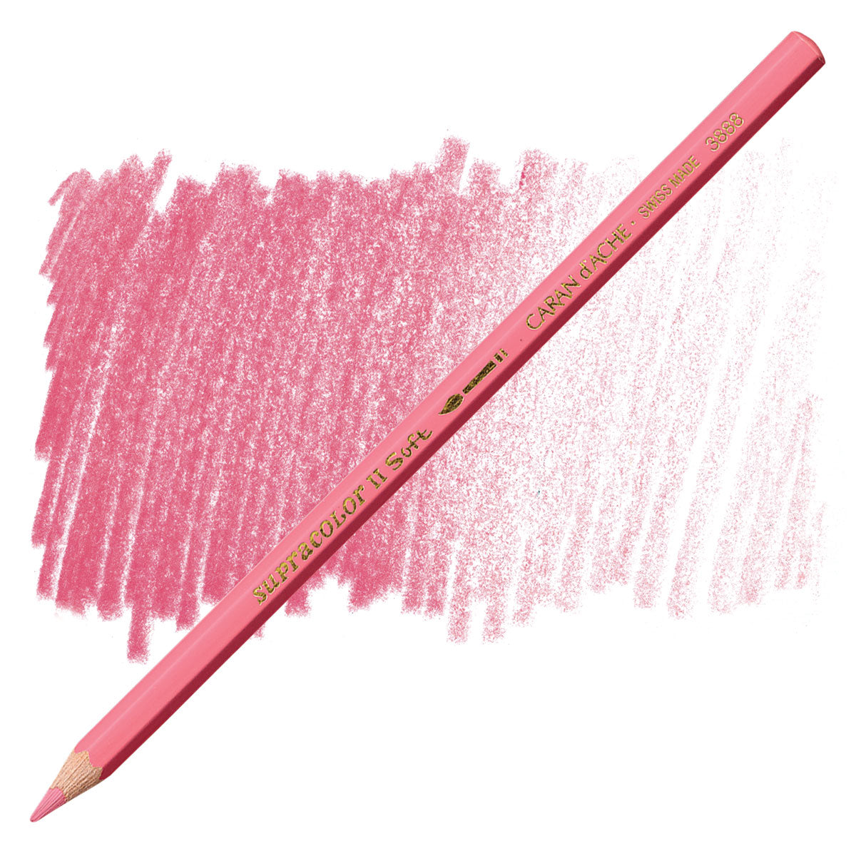 LAPIS AQUARELAVEL CARAN D´ACHE SUPRACOLOR 082 ROSE PINK 3888082