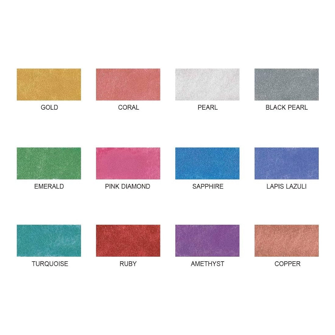 AQUARELA KURETAKE PEARLESCENT JEWEL 12 CORES WSKG204-5